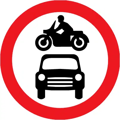 No Motor Vehicles