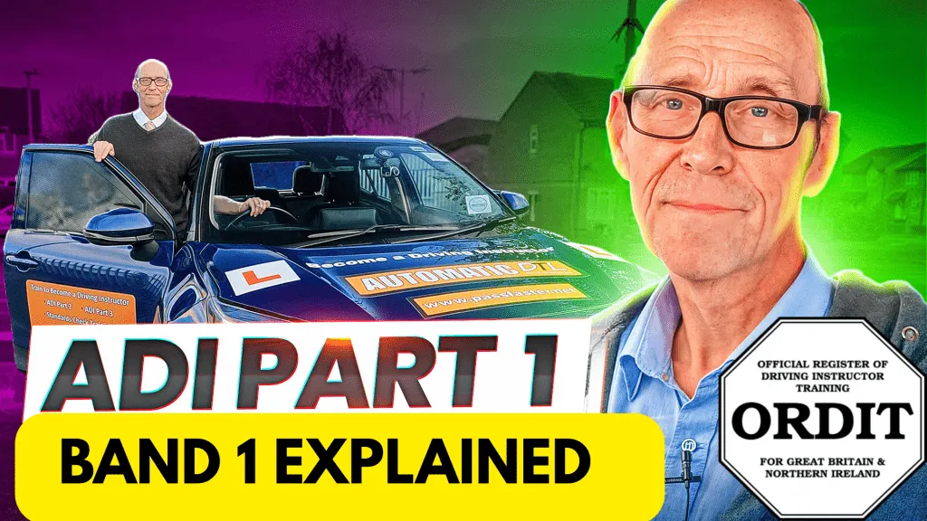 ADI Part 1 Band 1 Explained: Road Procedure
The core rules of the road — the stuff your learners absolutely need to get right.
✅ What Band 1 Covers:
Band 1 focuses on road procedure, which means: 