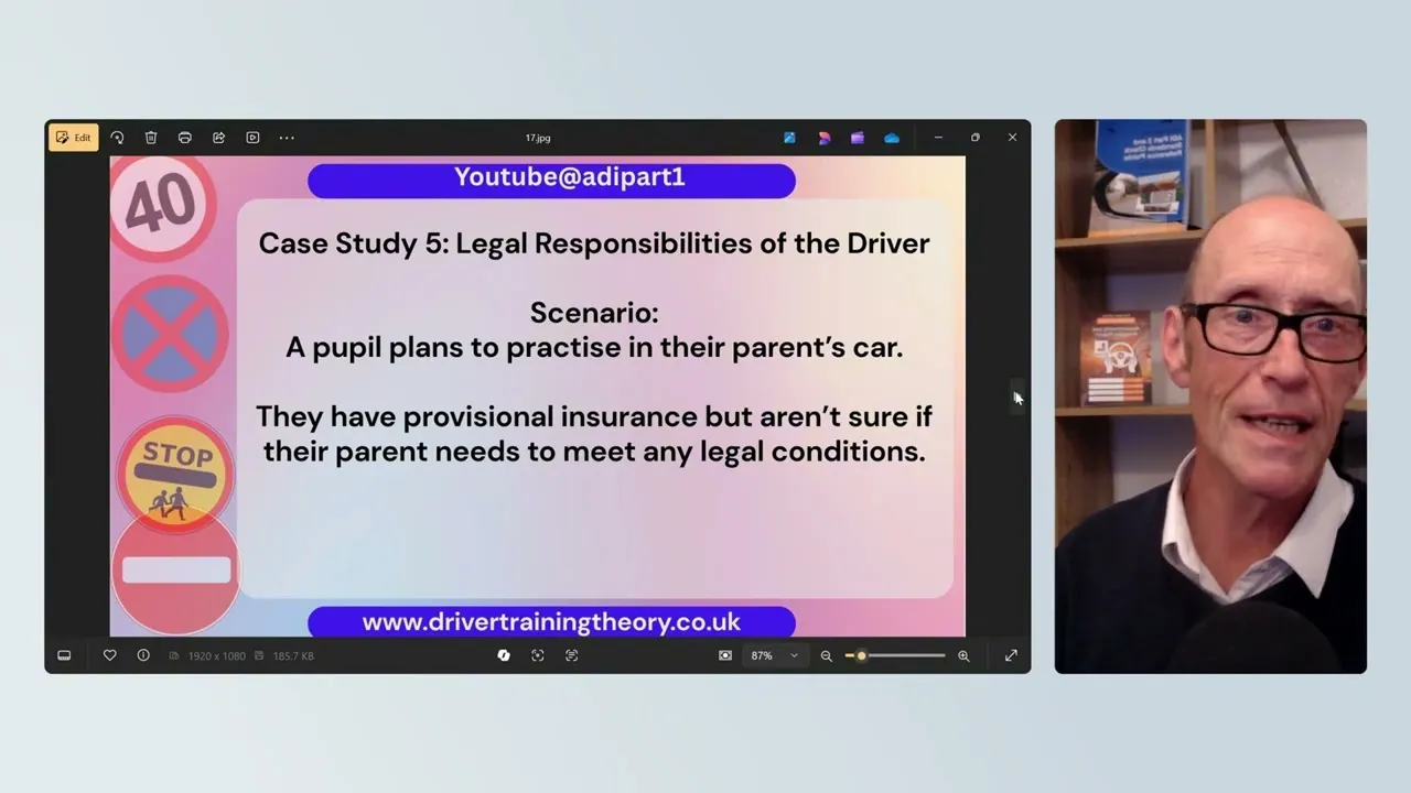 adi part 1 theory test case stud