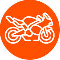 Icon of a Motorcycle