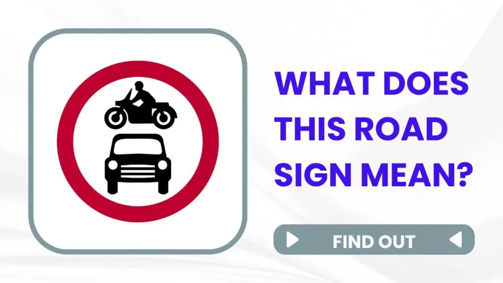 No Motorised Vehicles