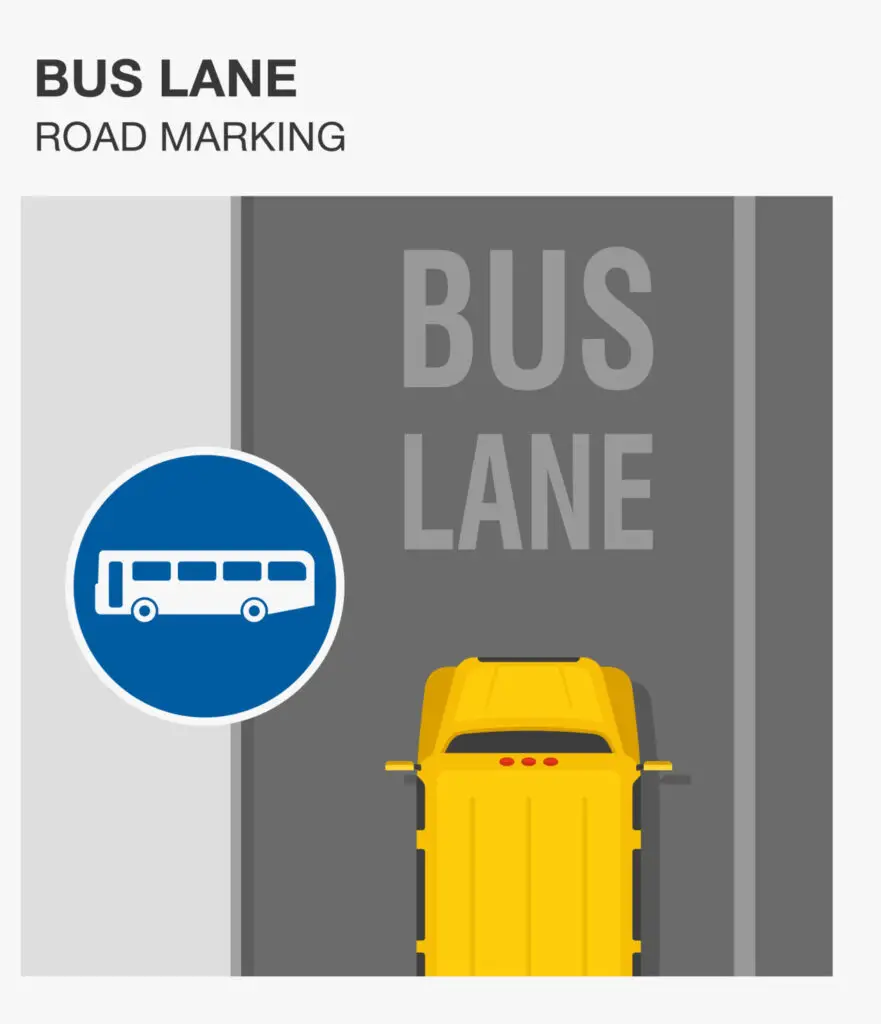 This bus lane on your left has no times of operation, what does this mean?