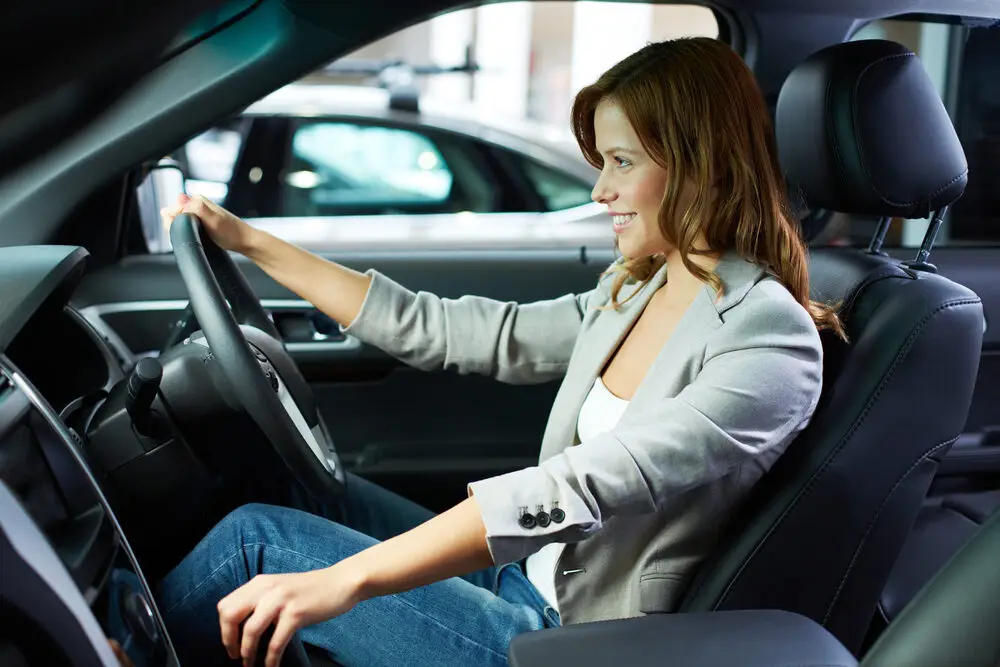 A novice driver is able to steer a straight course. How could you help them improve their steering skills