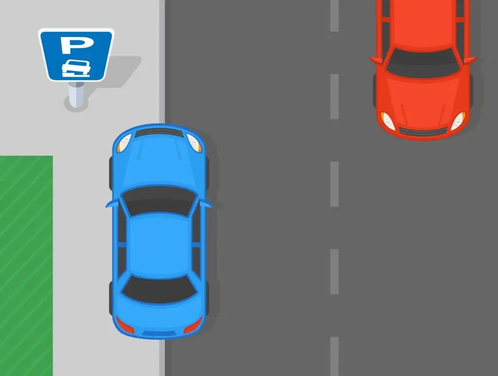 When can you park on the verge or footpath?