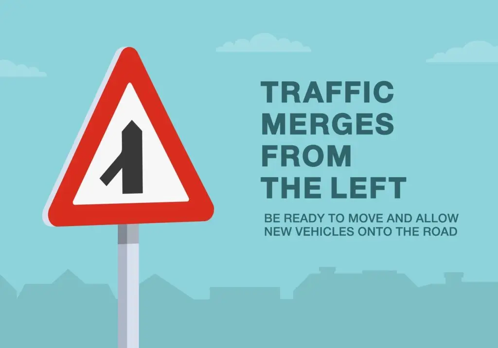 Traffic Merges from the Left