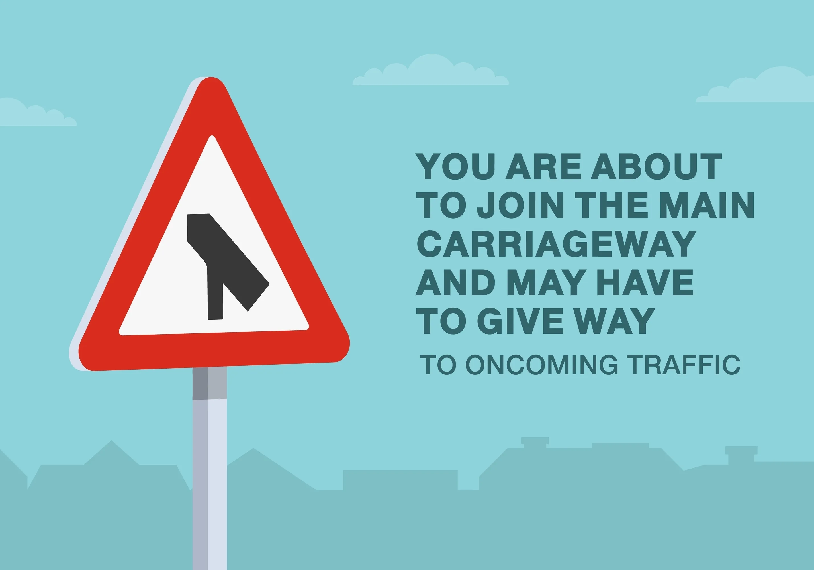 you are joining main carriageway 5