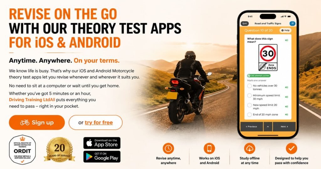 motorcycle theory test questions free practice to pass the motorbike theory test uk